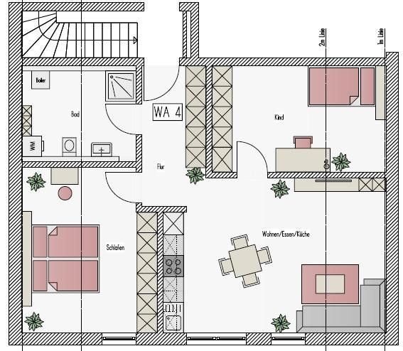 3 Zimmer Neubauwohnung in Schwandorf ab sofort zu vermieten, Dachgeschoss (Nr. 4) – Foto 17