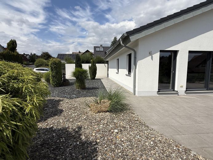 Haus Seitenasicht