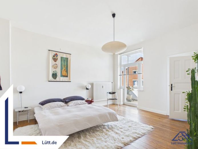 Etagenwohnung 2 Zimmer mit Balkon zur Miete in Kiel | Lütt Immobilien Kiel | – Foto 1