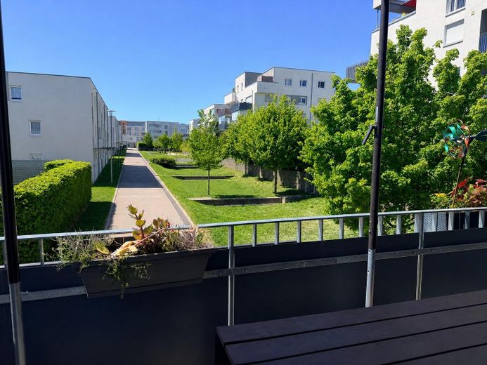 Ausblick vom Balkon/Wohnzimmer