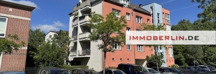 IMMOBERLIN.DE - Ideal besonnte Wohnung mit Südloggia in sehr angenehmer Lage