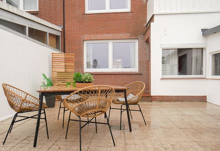 Rückansicht Terrasse