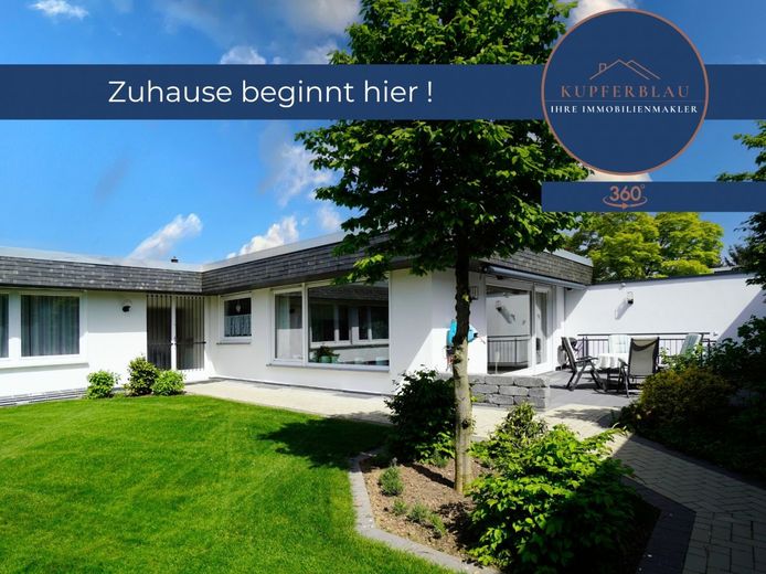 Sanierter Bungalow mit traumhaftem Garten in ruhiger Lage in Rheinbach-Stadt – Außenansicht