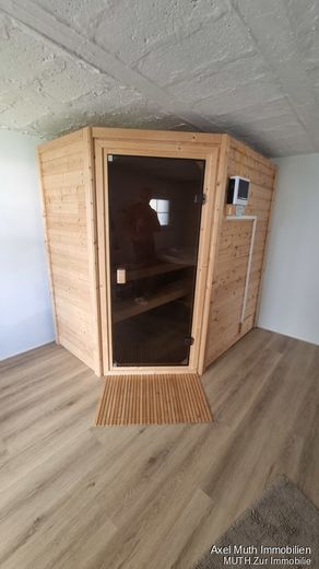 Sauna im "Spa"-Nebengebäudehel