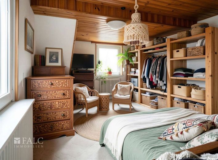 Klein, fein und voller Möglichkeiten! – Schlafzimmer
