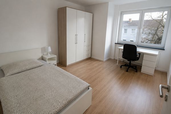 Umeblowany pokój w mieszkaniu współdzielonym w Dortmundzie-Hombruch | 15 m² | 580 € z opłatami