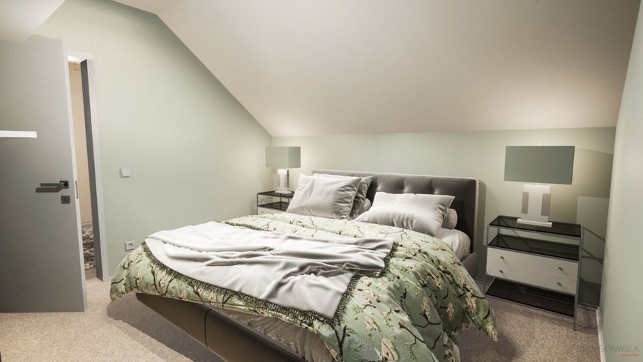 EINFAMILIENHAUS IM HAMPTON-STIL &amp; SEEANWESEN – Ansicht Schlafzimmer