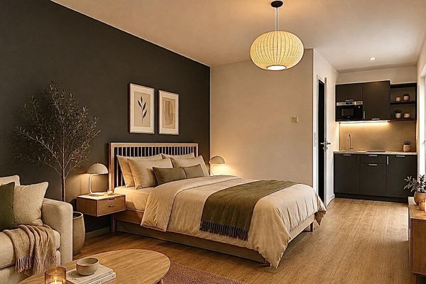 Moderne Wohnung mit Balkon in Berlin Friedenau