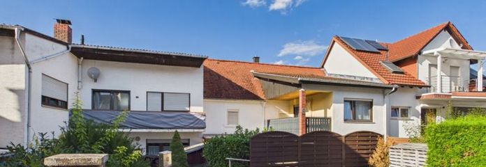 Kleines Haus mit vielfältigen Aufteilungsmöglichkeiten und pflegearmem Grundstück mit Süd-Garten