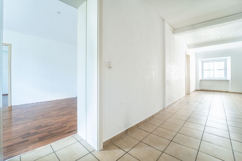 Flur, Blick auf Schlafzimmer