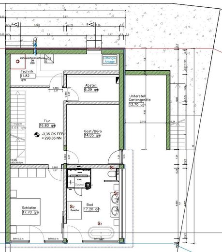 Hochwertiges Architektenhaus im Bauhausstil – Saarbrücken-Ensheim – Untergeschoss