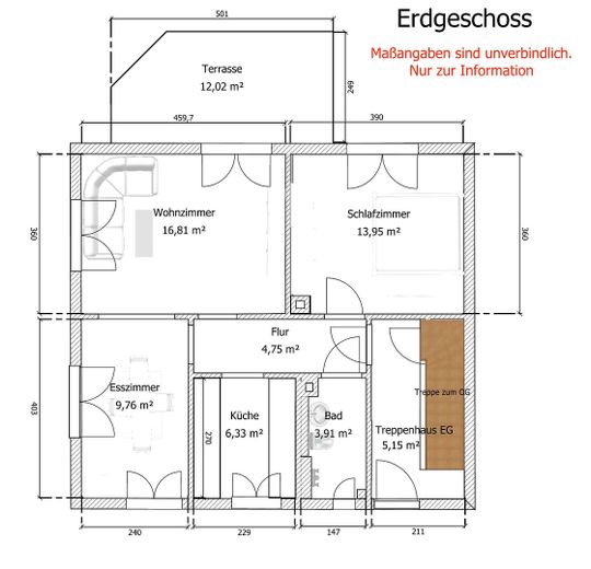 Grundriss Erdgeschoss