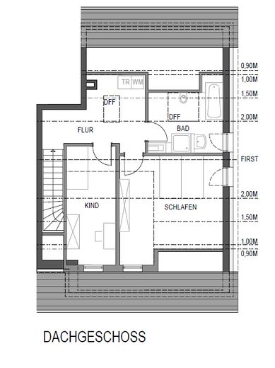 Wohnung 3 Dachgeschoss