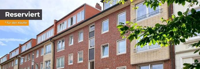 Reserviert! Solide Kapitalanlage in Wilhelmshaven – vermietete 3-Zimmer-Wohnung