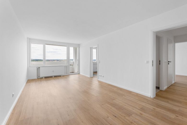 Erstbezug - sanierte 2-Raumwohnung – Beispiel Wohnraum