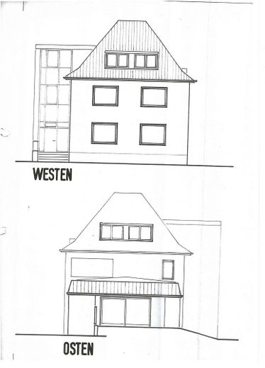 Ansicht West/Ost