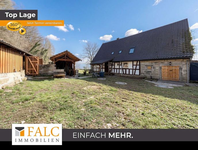 Charmantes Anwesen in einzigartiger Lage sucht Liebhaber! - FALC Immobilien Öhringen – Ansicht Nord-West