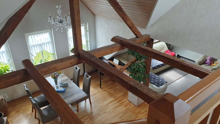 Blick v. Galerie ins WZ