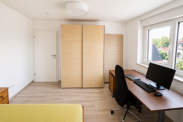 PROVISIONSFREI: Helle 4-Zimmer-Eigentumswohnung mit großer Terrasse in Herzogenaurach-Niederndorf – Ansicht Kinderzimmer2 - 2