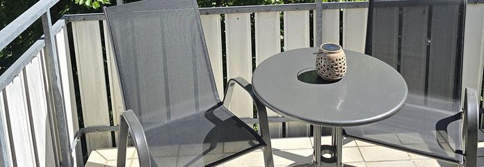 Vollmöblierte Wohnung – Balkon