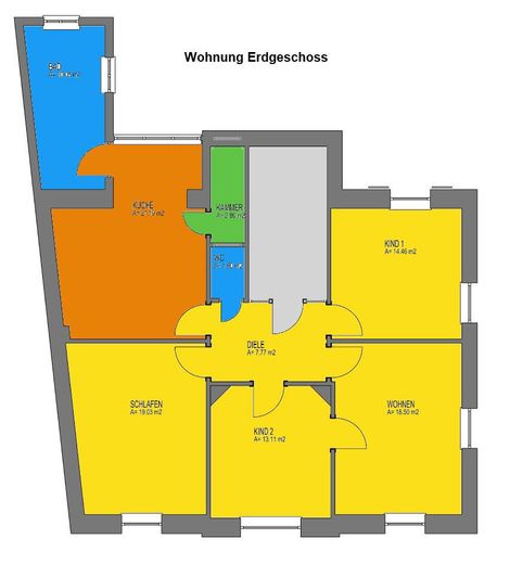 Grundriss - Erdgeschoss