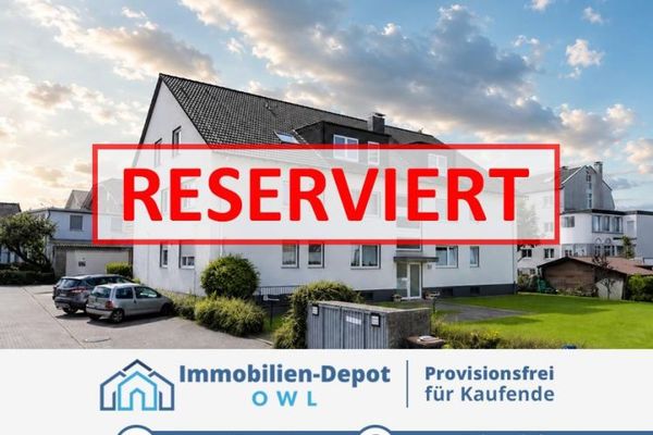 Calme et central : appartement en copropriété de 2,5 pièces avec balcon sud-sud-est ainsi que place de stationnement