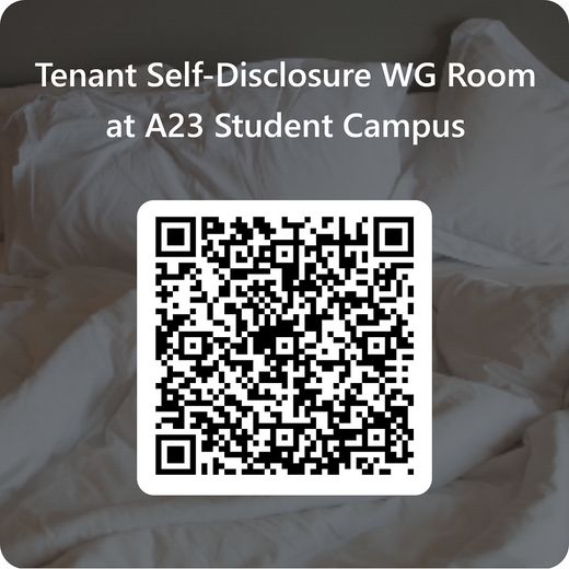 Tenant Self-Disclosure