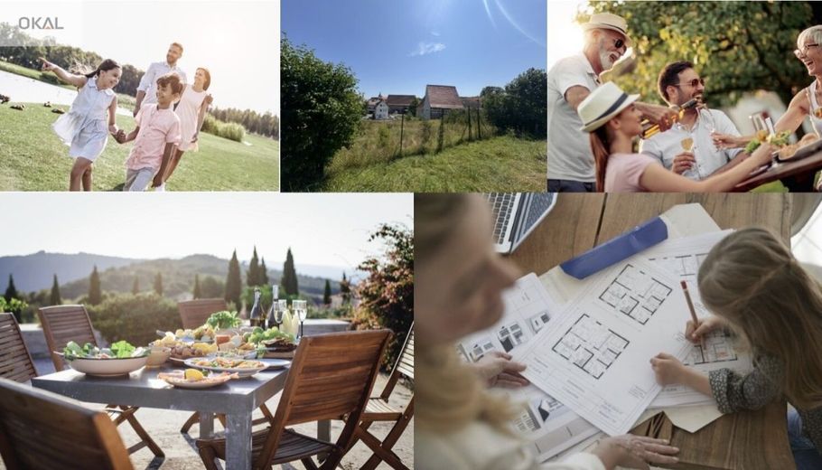 EINFAMILIENHAUS MIT OFFENER ARCHITEKTUR MIT BAuplatz – Familie Zuhause