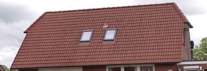 Terrassenansicht eines DH'es