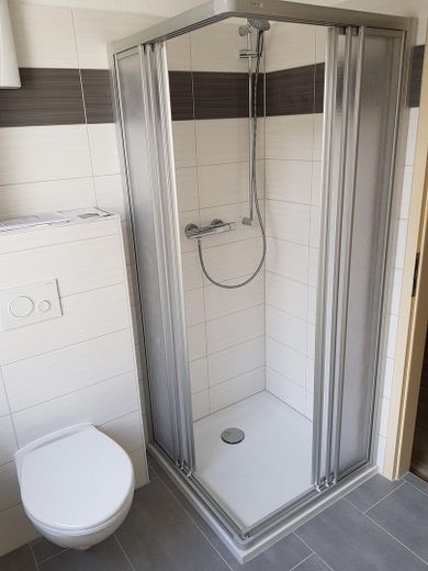 Voll vermietetes, attraktives,MFH mit 5 WE´s in Zentrumsnähe von Reichenbach – Dusche Detail