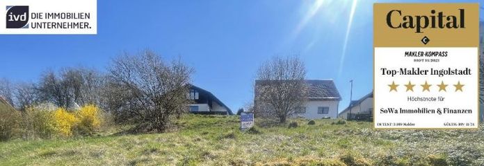 Platz für Ihr Traumhaus - Großzügiges Baugrundstück in Wellheim mit Fernblick - ohne Bauzwang! - Ein Objekt von SOWA Immobilien & Finanzen Ihrem Immobilienprofi vor Ort