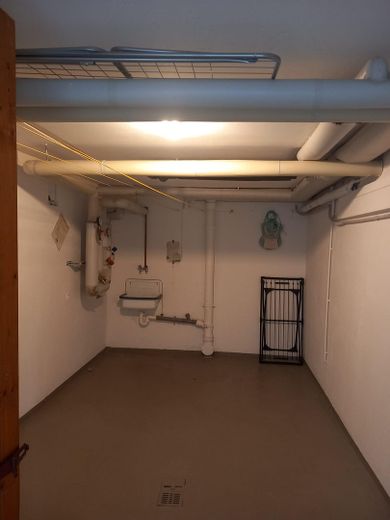 Appartamento di 3 locali appena ristrutturato con vista sul Deister, balcone, cucina componibile e ascensore a Berenbostel – Wäschekeller