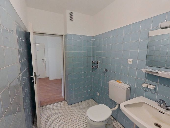 Geräumige 2-Zi.-Whg. mit großem BALKON in ruhiger Lage in Bielefeld-Senne – Ansicht II: Bad