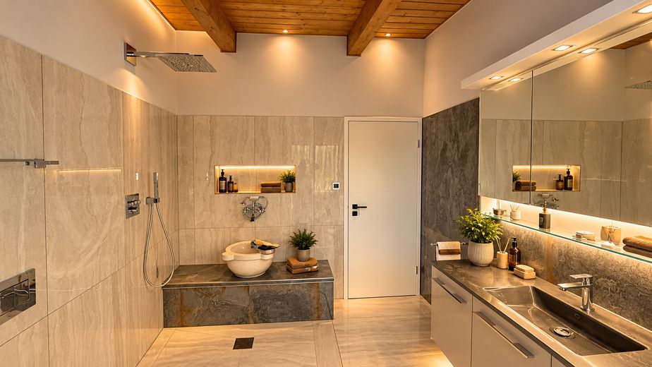 Унікальне бунгало – Badezimmer