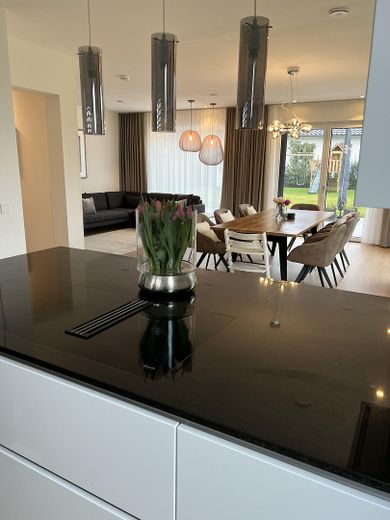 Modernes Einfamilienhaus mit großem Garten – Wohn-Essbereich