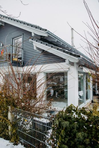 Wohnzimmer von außen