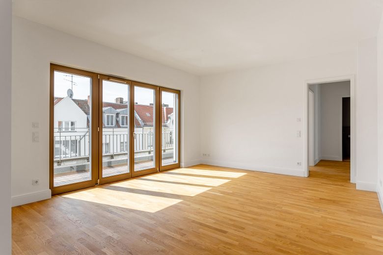 H9-Penthouse 1 → Luxuriöses Penthouse mit Dachterrasse und Panoramablick – Wohnzimmer