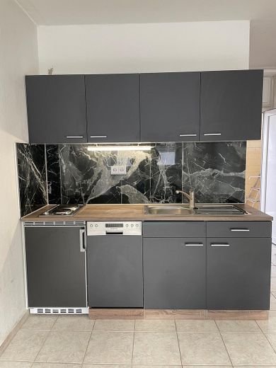 Zentral gelegenes Apartment in der Mainzer Altstadt – Singleküche