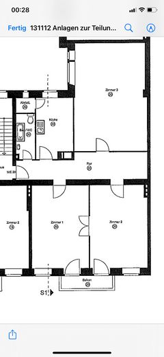 Westhafen Stuckaltbau, sonnig, grün, ruhig, Balkon, hohe Räume – Foto 20
