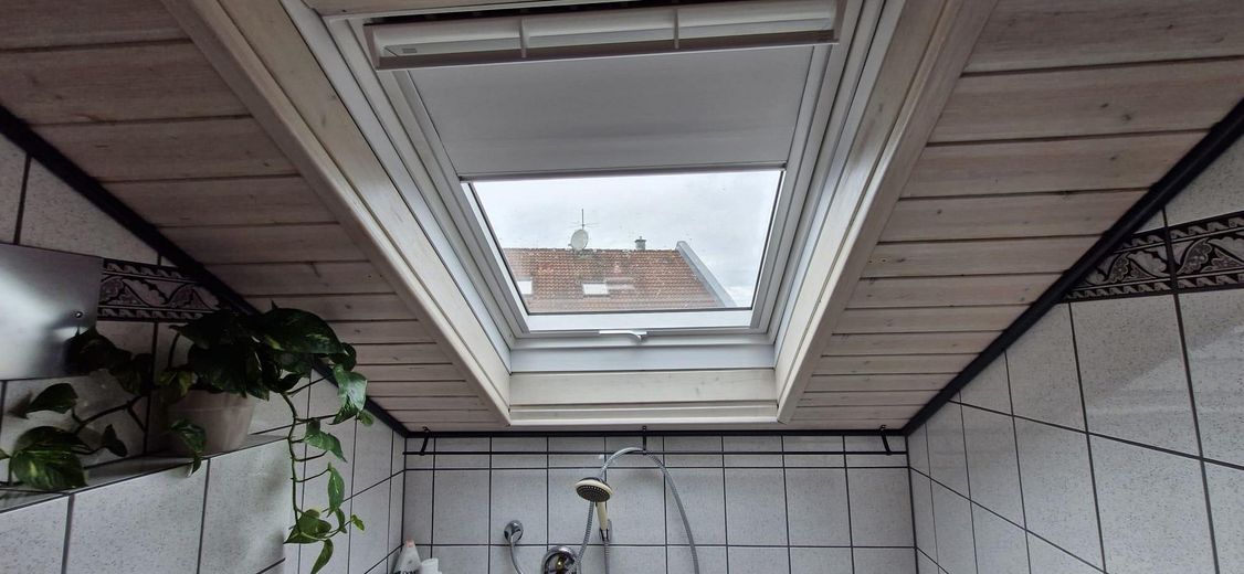Dachfenster mit Sichtschutz