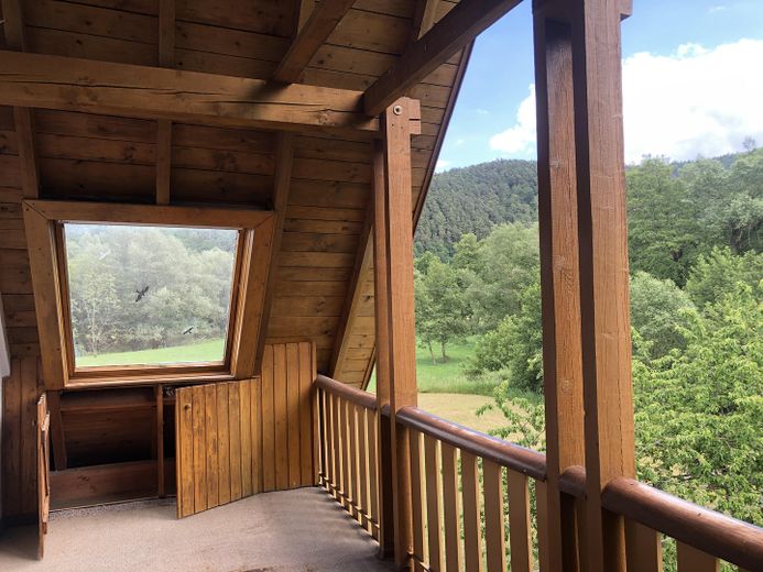 Einfamilienhaus mit Garten und eigenem Bachzugang !! – Großer Balkon im 1. Stock
