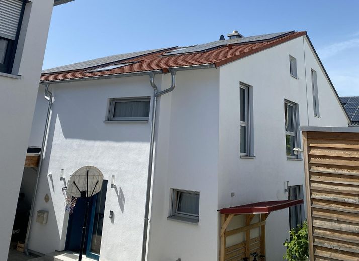 Doppelhaushälfte Bittenfeld – Ansicht Nord-Ost