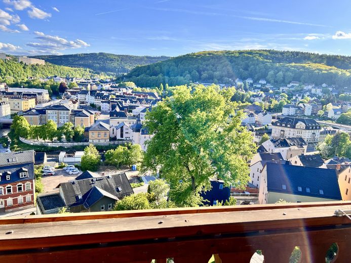 Balkon, Blick über das Tal