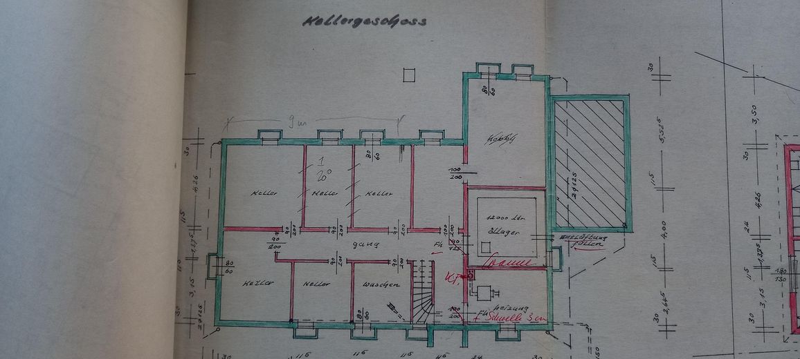 Bungalow in ruhiger Lage – Grundriss Keller
