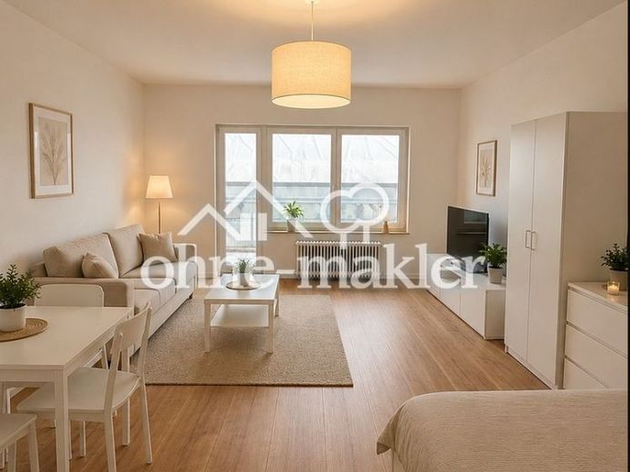 6% Rendite / Provisionsfrei / Kernsanierte 33qm1-Zimmer Wohnung mit Balkon – Фотографія 1