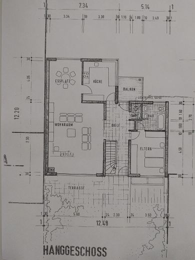 Großzügiges Reihenmittelhaus mit 222m² in Muffendorf, Einliegerwohnung und sonnigem Atriumgarten – Obergeschoss