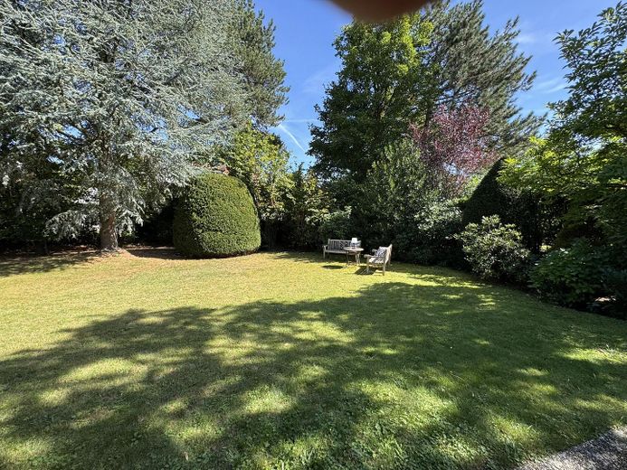 Beaucoup d’espace pour vos projets et rêves, spacieuse maison individuelle avec appartement indépendant à Cologne-Hahnwald – Parkähnlicher Garten