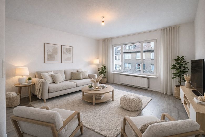 Wohnzimmer - Visualisierung