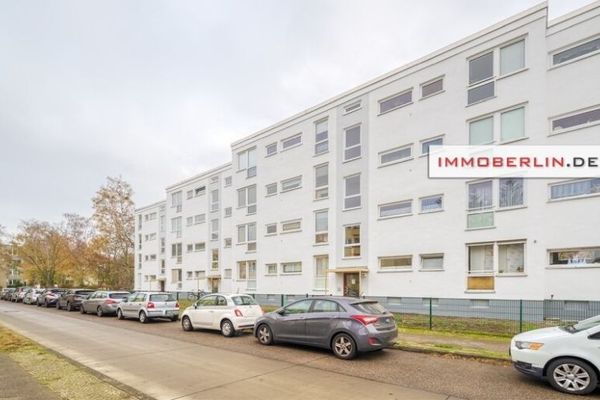 IMMOBERLIN.DE - شقة في موقع مريح للغاية ومؤجرة مع لوجيا جنوبية
