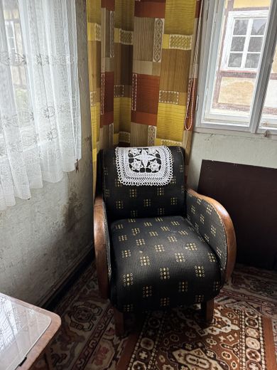 Der cozy Sessel wartet auf den